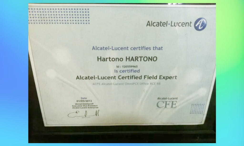 Alcatel-Lucent Certified Field Expert